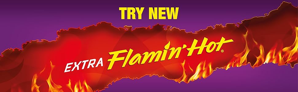 Try new Extra flamin' hot