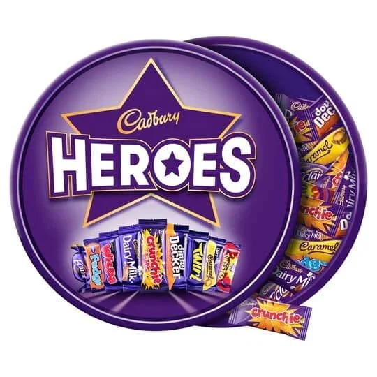 Grab the Sweet Fun at Cadbury Heroes!   2kg  Individually Wrapped Milk Chocolates + Free Shipping! Don’t Miss Out!