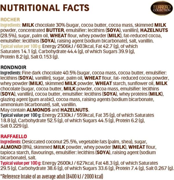 Exclusive 80% OFF! Ferrero Collection Pralines - Box of 48 Luxurious Chocolates for Just £3.58 with Free Delivery! Perfect Gift!