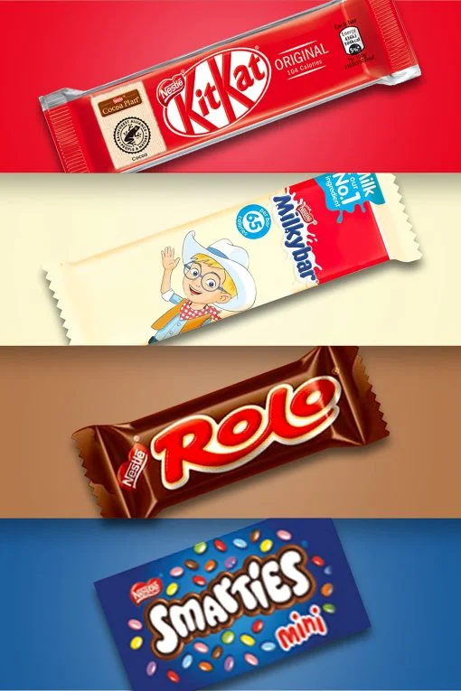 Nestlé Chocolate Mini’s Selection Box, 70 Chocolate Biscuit Bars – Kit Kat, Smarties, Rolos, Milkybar, Sharing Bulk Chocolate Box