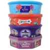 Christmas Chocolate Gift Set – 5 Tubs + Terry’s Orange – Bulk Buy of Roses, Heroes, Quality Street & More