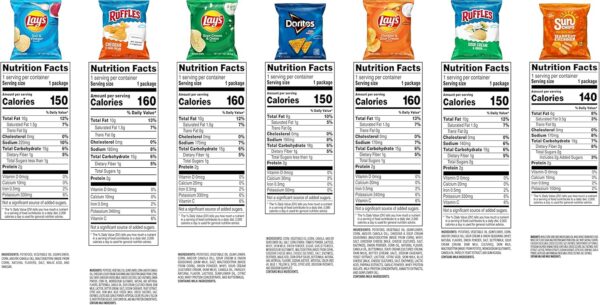 Frito Lay Tangy Favorites Mix Variety Pack, 1 Ounce (Pack of 40)