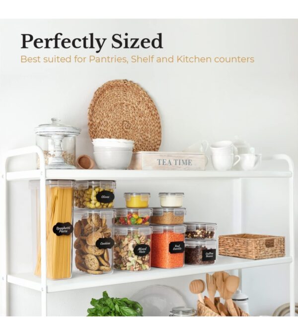 img-02db7db4e1075e484d185751ca8a03ef Chef's Path Airtight Food Storage Container Set with Lids – Superior Variety Pack of 36 for Kitchen & Pantry Organization, – BPA Free Kitchen Storage Containers for Cereal, Flour &, Sugar