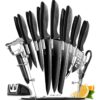 img-0fcf0a5d140ec4571360eb2942df9d85 Home Hero Kitchen Knife Set, Steak Knife Set & Kitchen Utility Knives – Ultra-Sharp High Carbon Stainless Steel Knives with Ergonomic Handles (17 Pc Set, Black)