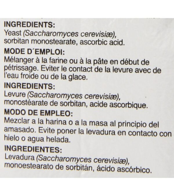 LeSaffre Saf-Instant Yeast, Gold, 1 Pound