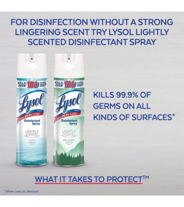 img-13e29e9e55106326e6f5d66f8aa8a000 Lysol – 19200741866 Disinfectant Spray, Crisp Linen, 150oz (12X12.5oz)