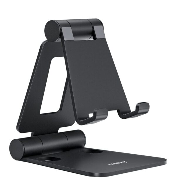 img-1416ea2df1d4c384c4f06cfe0b076569 Nulaxy A4 Cell Phone Stand, Fully Foldable, Adjustable Desktop Phone Holder Cradle Dock Compatible with Phone 11 Pro Xs Xs Max Xr X 8, iPad Mini, Nintendo Switch, Tablets (7-10″), All Phones
