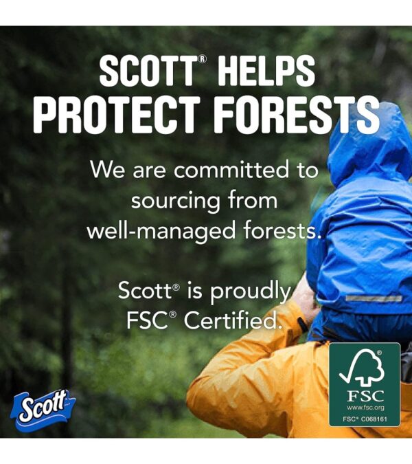 Scott Paper Towels, Choose-A-Sheet – 30 Mega Rolls (2 Packs of 15) = 56 Regular Rolls (102 Sheets Per Roll)