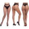 Charmnight Womens High Waist Tights Fishnet Stockings Thigh High Pantyhose