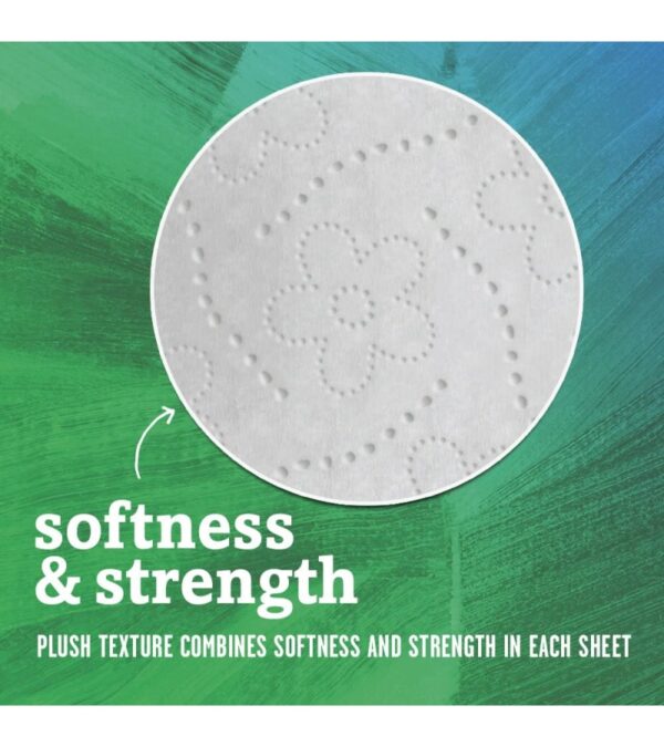 Seventh Generation White Toilet Paper 2-ply 100% Recycled Paper, 500 sheets, Pack of 60