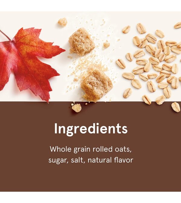 Quaker Instant Oatmeal, Maple & Brown Sugar, Individual Packets, 1.51 Ounce (Pack of 48)