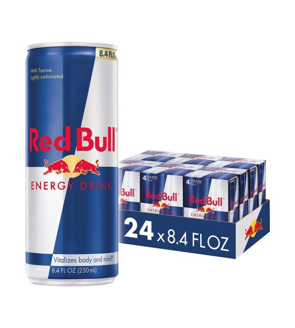 Red Bull Energy Drink, 8.4 Fl Oz (24 Pack)