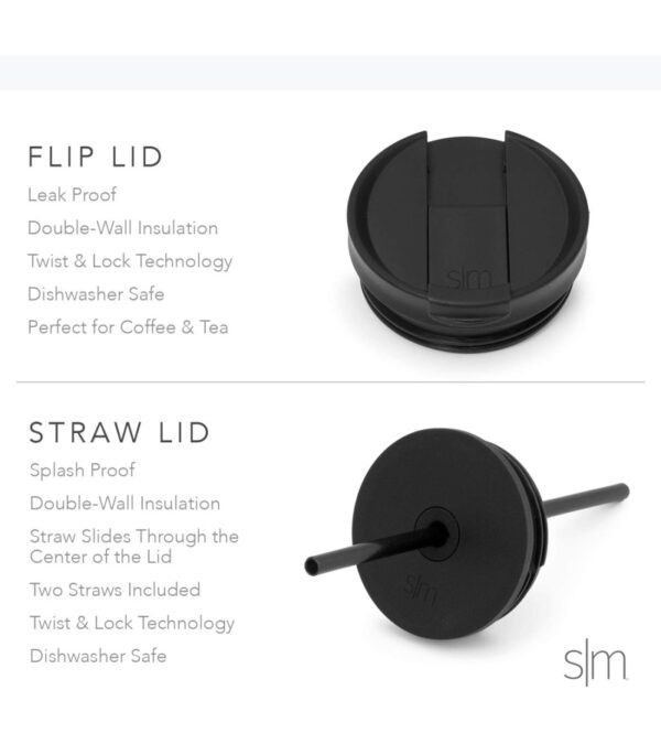 img-1e59e39ba7db69b6957ee8f8540a1934 Simple Modern Insulated Tumbler with Lid and Straw | Iced Coffee Cup Reusable Stainless Steel Water Bottle Travel Mug | Spring Break Gifts For Her & Him | Classic Collection | 24oz | Nebula