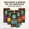 img-1e9c517398f02218e957479676ee64fb Starbucks by Nespresso Variety Pack Coffee (50-count single serve capsules, compatible with Nespresso Original Line System)