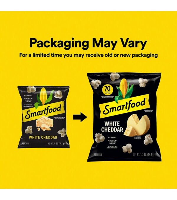 Smartfood Popcorn Variety Pack, 0.5 Ounce (Pack of 80)