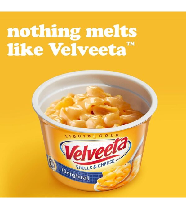 Velveeta Original Microwavable Shells & Cheese Cups 2.39 Ounce (Pack of 8)