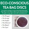 Organic Hibiscus Tea Bags | 100 Tea Bags | Eco-Conscious Tea Bags in Kraft Bag | Raw from Egypt | by FGO