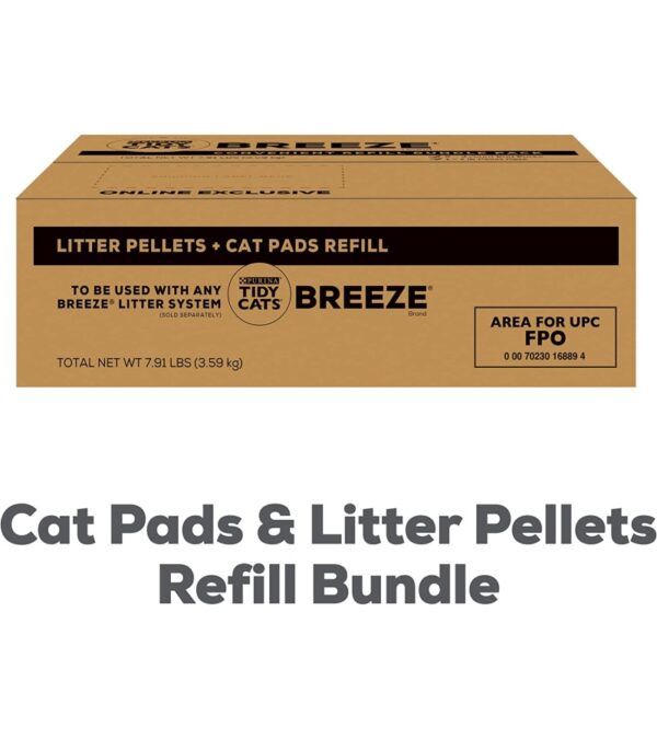 Purina Tidy Cats Breeze Litter System Cat Refill Bundle – 7.91 lb. Box