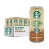 Starbucks RTD Energy Drink, Doubleshot Energy Drink, Coffee, Guarana, Vitamin B, Ginseng, 15 oz Cans (12 Pack)