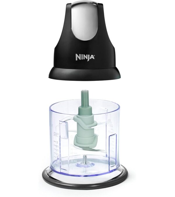 Ninja Food Chopper Express Chop with 200-Watt, 16-Ounce Bowl for Mincing, Chopping, Grinding, Blending and Meal Prep (NJ110GR)