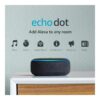 Echo Dot (3rd Gen, 2018 release) – Smart speaker with Alexa – Charcoal