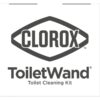 Clorox ToiletWand Disposable Toilet Cleaning Kit, Toilet Brush, Toilet and Bathroom Cleaning System with Storage Caddy and 16 Disinfecting ToiletWand Refill Heads (Package May Vary)