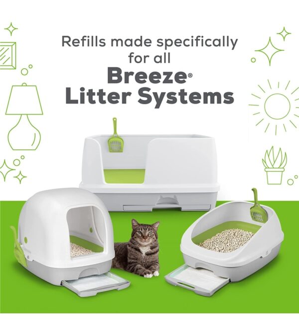 Purina Tidy Cats Breeze Litter System Cat Refill Bundle – 7.91 lb. Box
