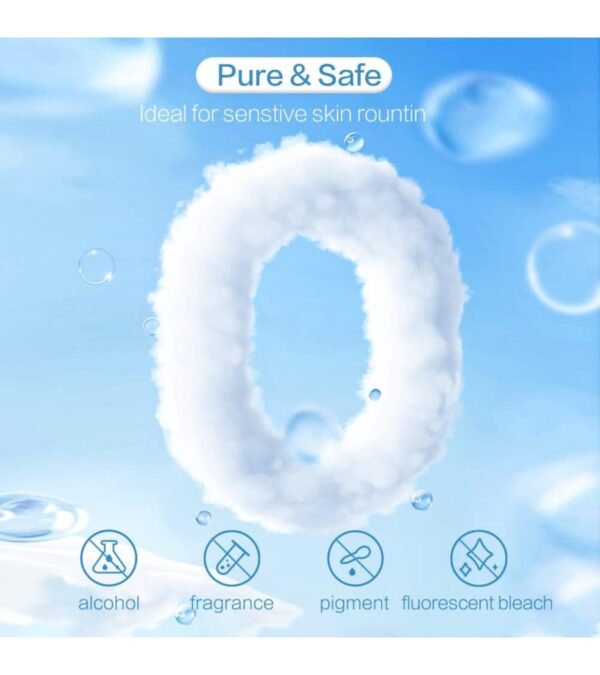 Winner Soft Dry Wipe, Made of Cotton Only, 600 Count Unscented Cotton Tissues for Sensitive Skin OEKO-Tex Safety Certified Chemical-free 10 Times Absorbent Baby Wipes