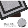 img-35f7652c4a9bbeaf5a6705e58b79ed76 Mattitude Kitchen Mat 2 PCS Cushioned Anti-Fatigue Kitchen Rugs Non-Skid Waterproof Kitchen Mats and Rugs Ergonomic Comfort Standing Mat for Kitchen, Floor, Office, Sink, Laundry, Black and Gray