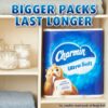 Charmin Ultra Soft Cushiony Touch Toilet Paper, 18 Family Mega Rolls = 90 Regular Rolls