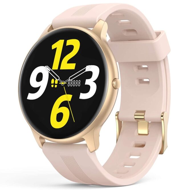 AGPTEK Smart Watch, IP68 Waterproof Smartwatch for Men Women Activity Tracker with Full Touch Color Screen Heart Rate Monitor Pedometer Sleep Monitor for Android and iOS Phones (Blue)