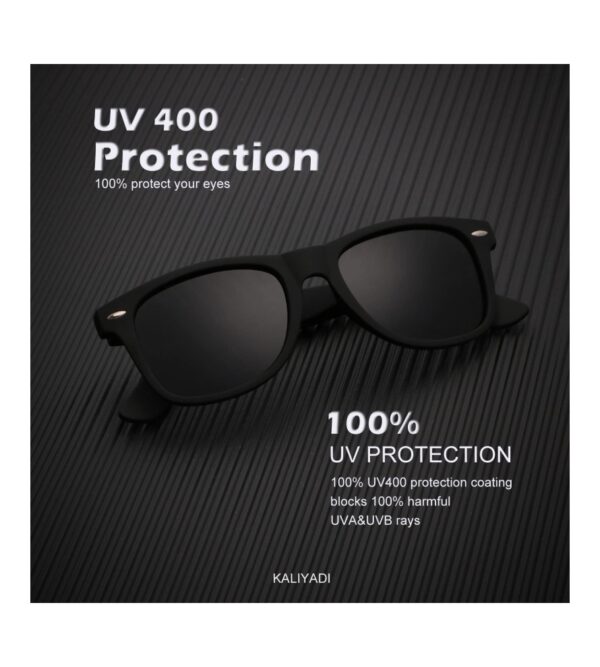 KALIYADI Polarized Sunglasses for Men and Women Semi-Rimless Frame Driving Sun glasses UV Blocking