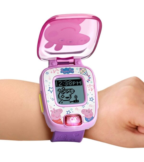 VTech Peppa Pig Learning Watch, Purple