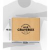 CRAVEBOX Valentines Day Snacks Box Variety Pack Care Package (45 Count) Treats Gift Basket Boxes Pack Adults Kids Grandkids Guys Girls Women Men Boyfriend Candy Birthday Cookies Chips Teenage Mix College Student Food Sampler Office