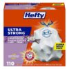 img-473394329c999b0bcb103d42290047d7 Hefty Ultra Strong Tall Kitchen Trash Bags, Lavender & Sweet Vanilla Scent, 13 Gallon, 110 Count