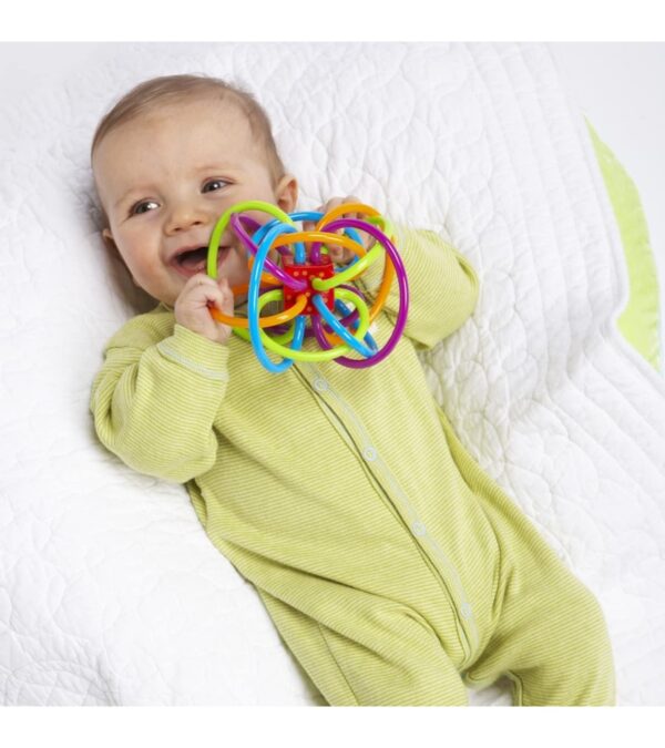 Manhattan Toy Winkel Rattle & Sensory Teether Toy