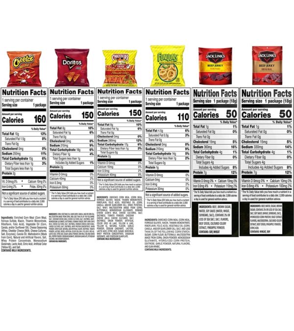 Frito-Lay Combo Mix with Jack Link's, 24 Count Variety Pack​
