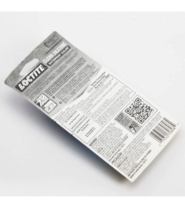 img-49a167096ca5cd6fb72e1d6336e8baed Henkel 908570 2.7 oz Tub Clear Silicone Waterproof Sealant, Single Tube