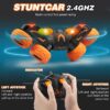 img-4c666be4a8da026029136116dcf5f9cd VILICO Electric Competitive RC Stunt Car Toy for Kids,Remote Control Car,Double-Sided Rotation 360°,High-Speed 4WD Off-Road Vehicle for Boys Girls,Gift Toys for Boys 3 4 5 6 7 8 9 10 11 12 Year Old