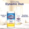Clorox Cleaning Bundle Disinfecting Mist Lemon & Orange Blossom Scent (1 Spray Bottle & 1 Refill, 16 Fl Oz Each) Disinfecting Wipes, Moisture Seal Lid Fresh Scent (3-Pack, 75ct Each)