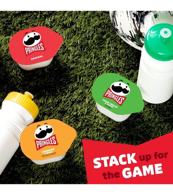 Pringles Potato Crisps Chips, Lunch Snacks, Office and Kids Snacks, Snack Stacks, Variety Pack, 19.3oz Box (27 Cups)