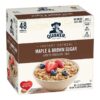 Quaker Instant Oatmeal, Maple & Brown Sugar, Individual Packets, 1.51 Ounce (Pack of 48)