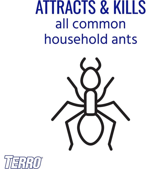 TERRO T300B Liquid Ant Killer, 12 Bait Stations