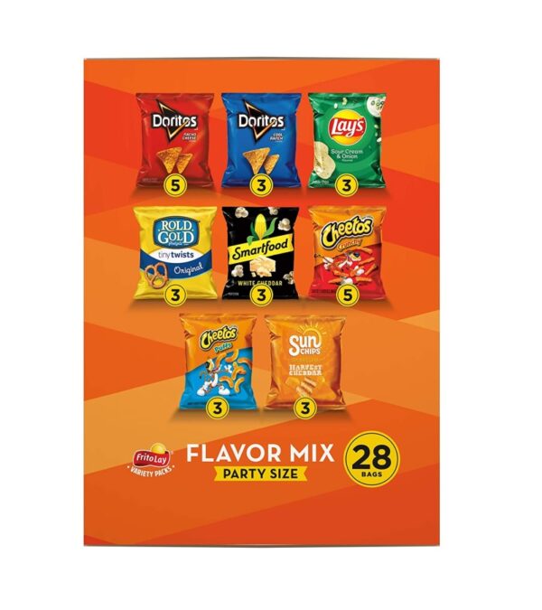 Frito-Lay Variety Pack, Flavor Mix (pack of 28)