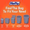 Hefty Ultra Strong Tall Kitchen Trash Bags, Blackout, Clean Burst, 13 Gallon, 110 Count