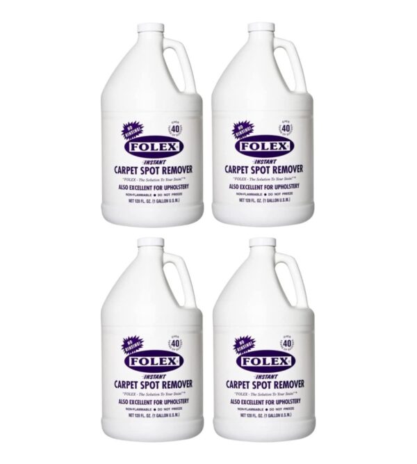 FOLEX Instant Carpet Spot Remover 128oz Pack of 4