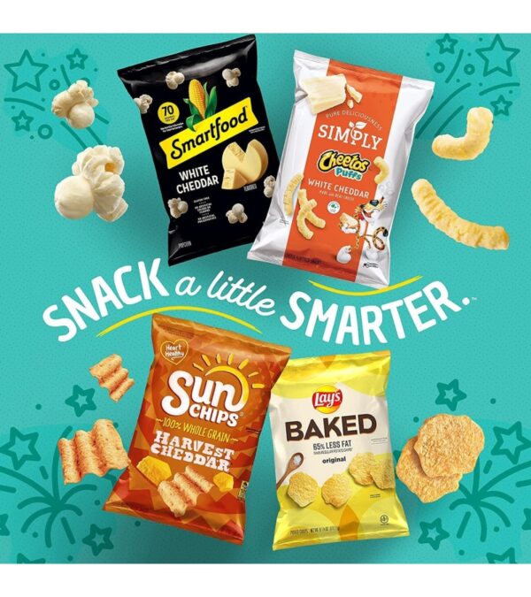 img-60e64fb37952b04ab969fc2c97df0717 Frito-Lay Chips and Quaker Chewy Granola Bars Variety Pack, Single Serve Portions, 40 Count (Pack of 1)