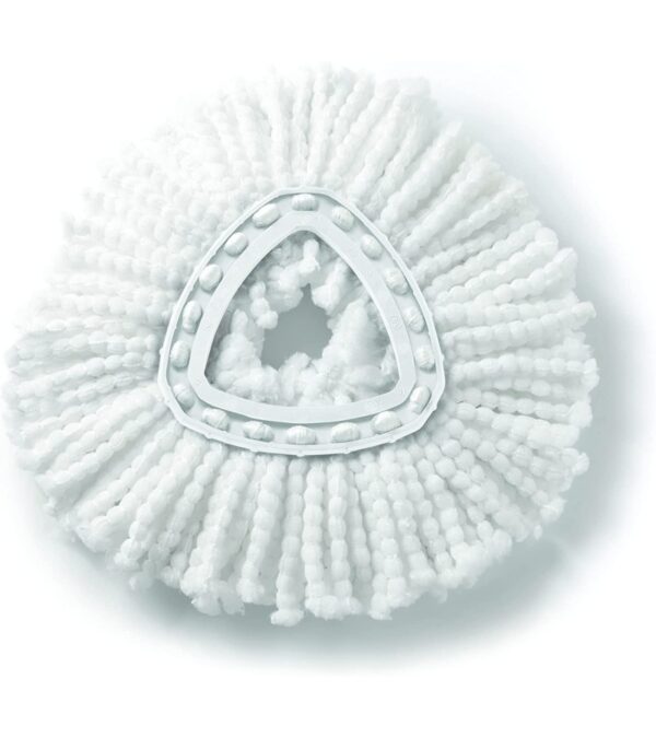 O-Cedar EasyWring Microfiber Spin Mop, Bucket Floor Cleaning System, Red, Gray