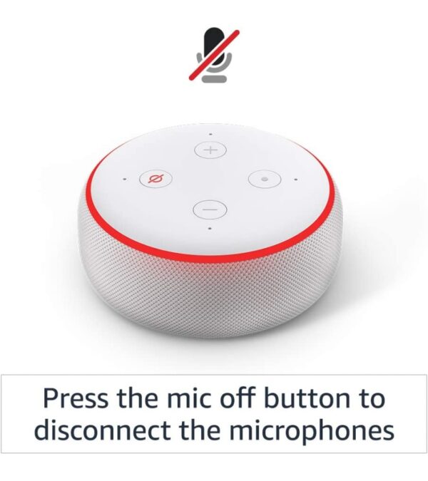 Echo Dot (3rd Gen, 2018 release) – Smart speaker with Alexa – Charcoal