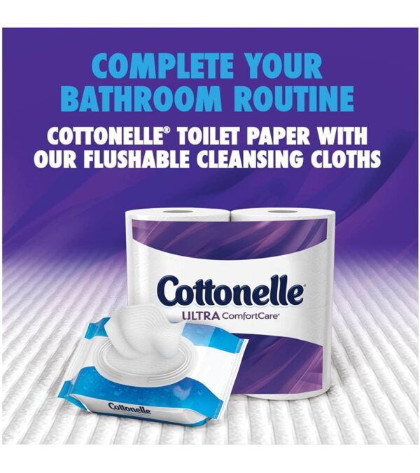 Cottonelle Ultra Comfort Care Toilet Paper, Bath Tissue, 6 Mega Toilet Paper Rolls